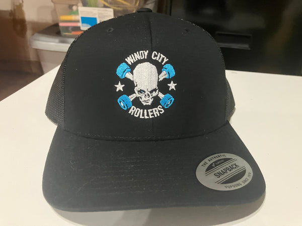 Baseball Hat with Windy City Rollers Embroidered Logo