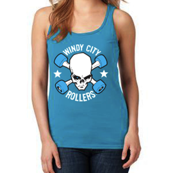 Women's Logo Tank - Turquoise